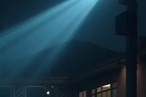 凌晨烘焙间与烤盘灯光的剧情片封面