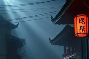 空车厢与隧道灯带构成的惊悚短片封面